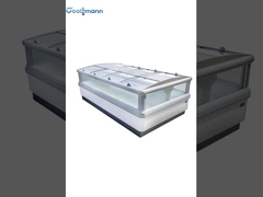 Το ψυγείο 1900L επίδειξης υπεραγορών ανοικτών γεφυρών αυτόματο ξεπαγώνει 2. ύψος 05m