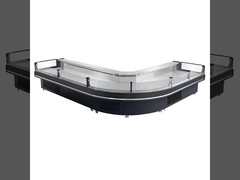 ανοικτό πιό ψυχρό ψυγείο προθηκών υπεραγορών 700L Multideck με τον εξατμιστήρα