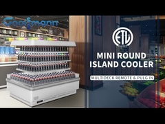 COOLSSMANN ψυγείο A9 Mini Round Island ψυγείο